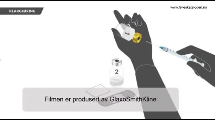 Instruksjonsfilm for&nbsp;klargjøring og administrering.