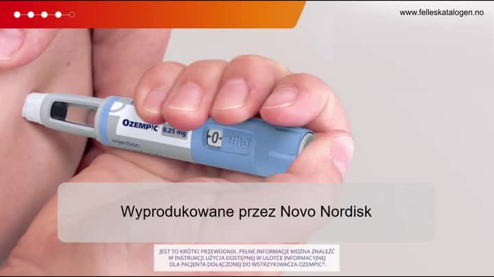 Film instruktażowy do fabrycznie napełnionym wstrzykiwaczu.
